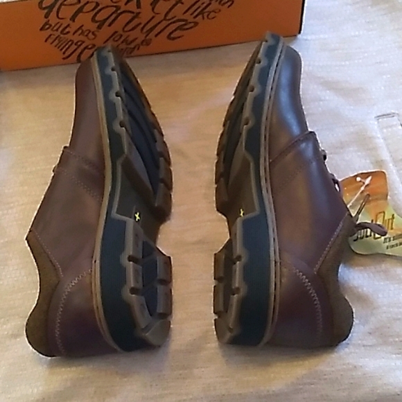 NIB Dr. MARTENS brown Lucas Cambridge Sock Out shoe size 7 L or 6 men - Picture 5 of 12